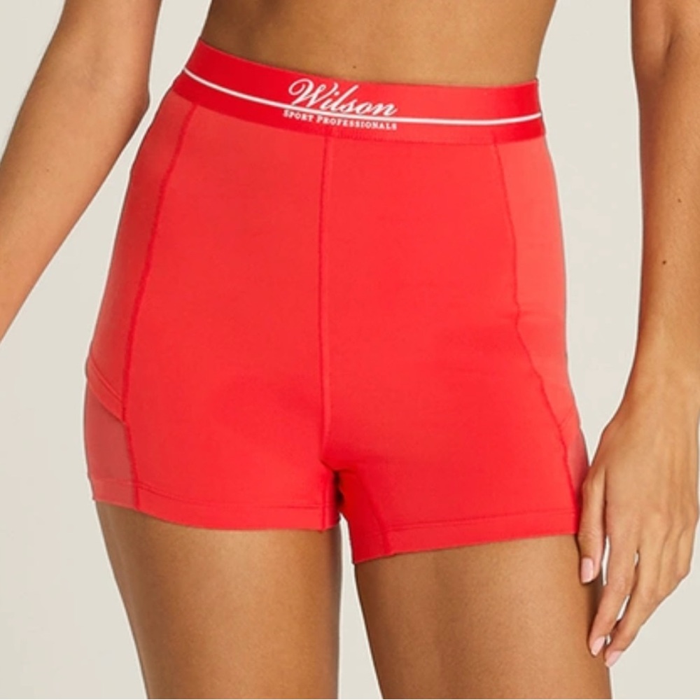Wilson Women's Tennis Ball Short S - (Color- Infared)